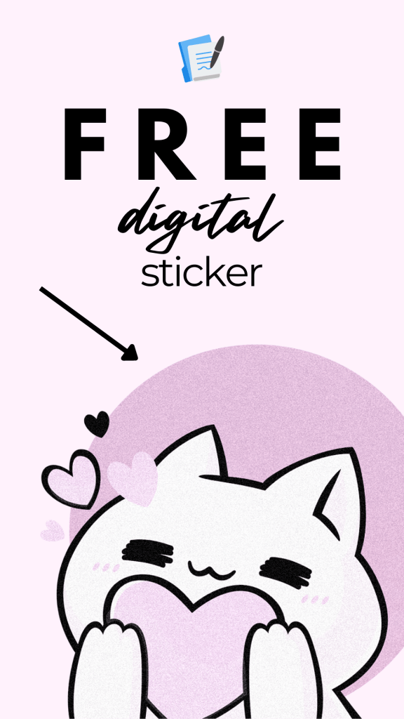 Free GoodNotes Digital Sticker