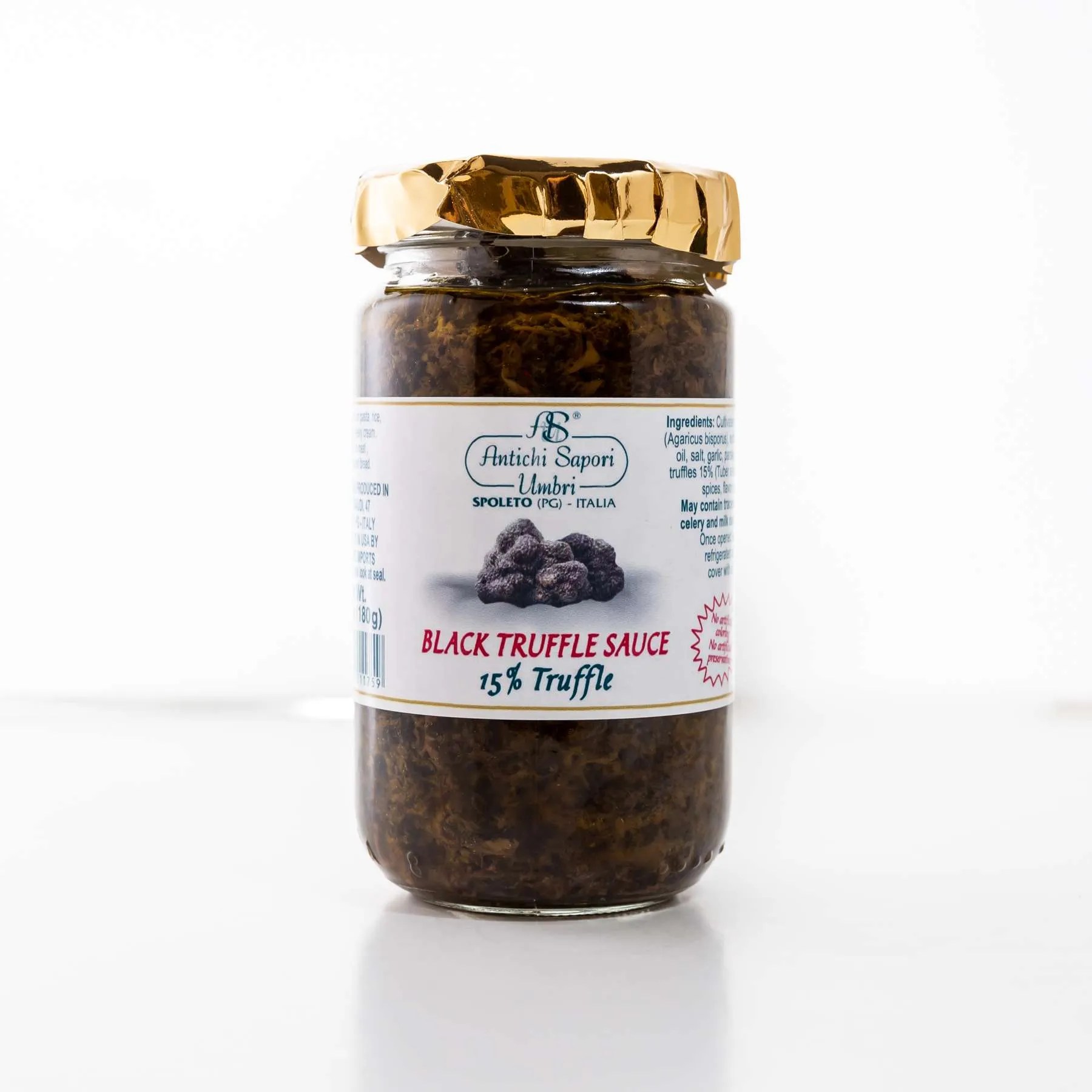 Black Truffle Sauce 15 truffle Real Italian Gourmet