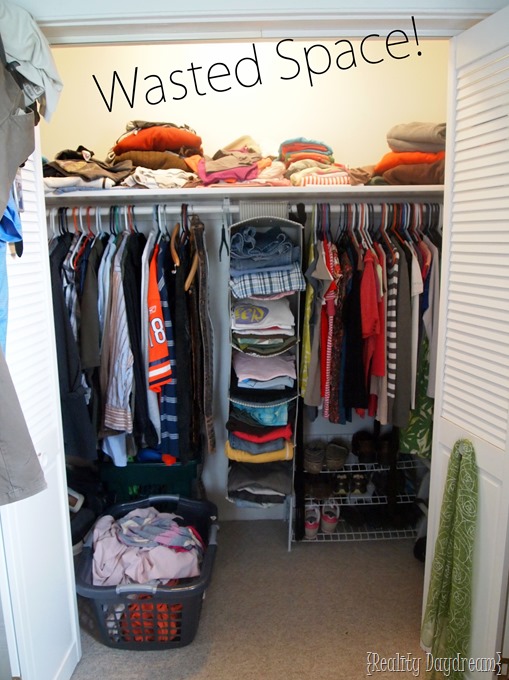 DIY Custom Closet Shelving Tutorial Reality Daydream