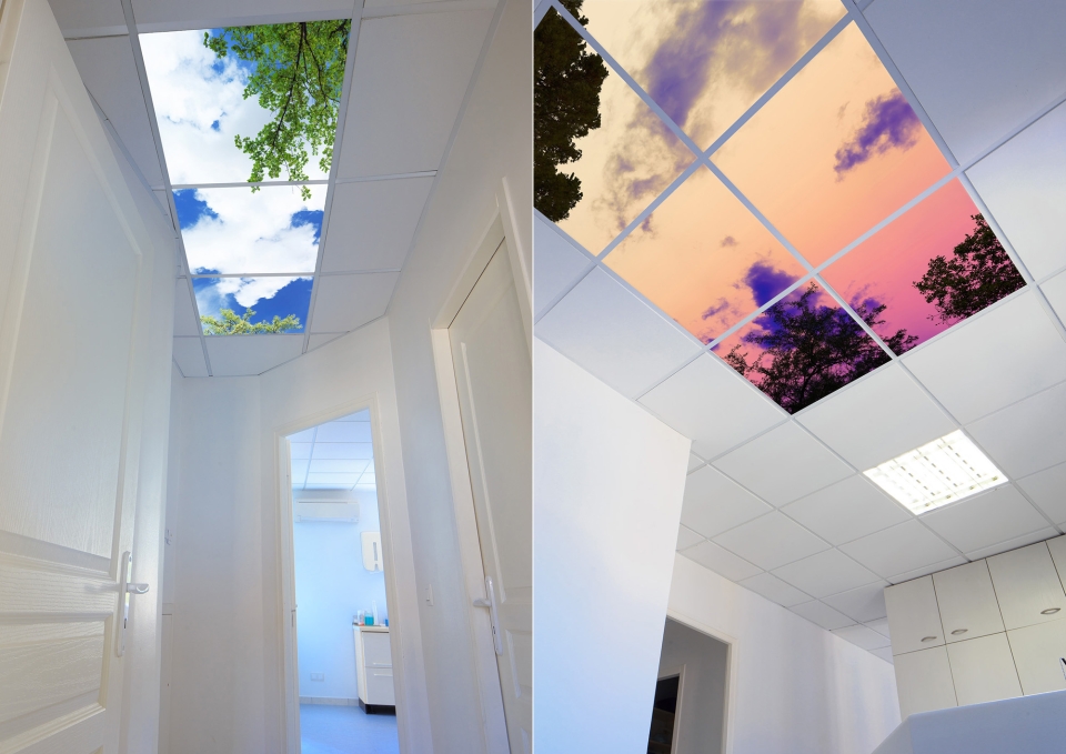 Stunning LED Panels Create Realistic Skylight Scenes In Rooms REALITYPOD