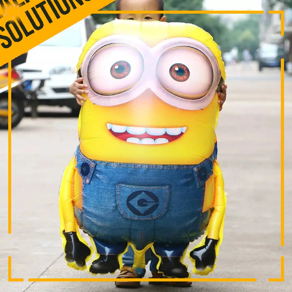 Despicable Me Minion 95x62cm Air Decor Inflatable Balloon Realkaizen
