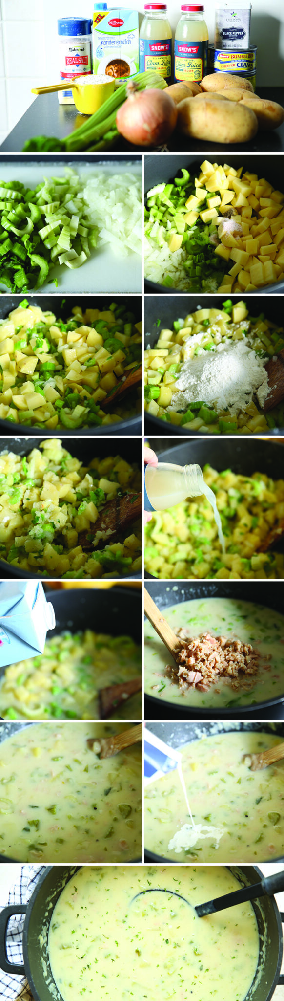 Classic Clam Chowder Real Life Dinner