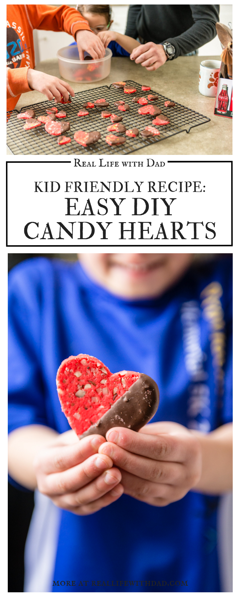 Easy DIY Candy Hearts Recipe Real Life with Dad