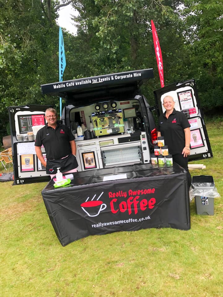 Mobile coffee van Southampton Really Awesome Coffee