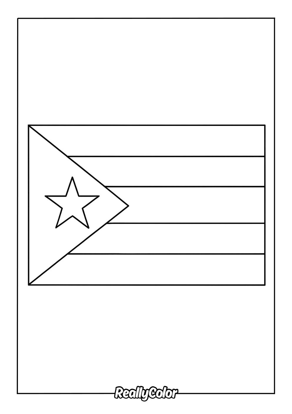 Free printable Flags coloring pages(09)