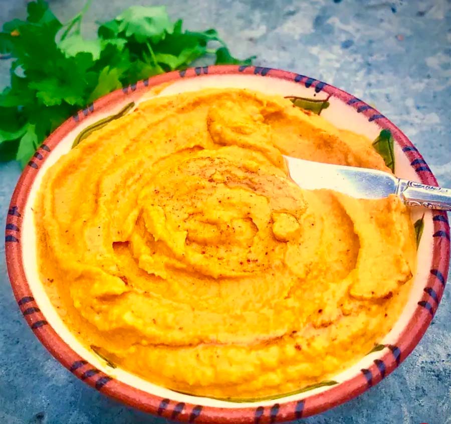 Roasted Carrot Dip Really Healthy Foods