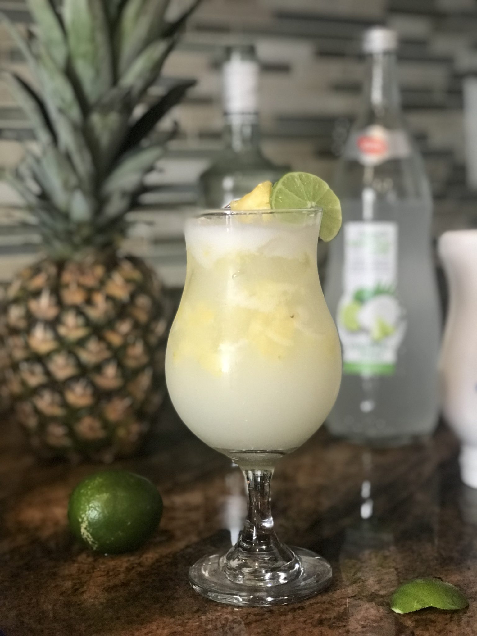 Really Into This Pina Colada on The Rocks Really Into This