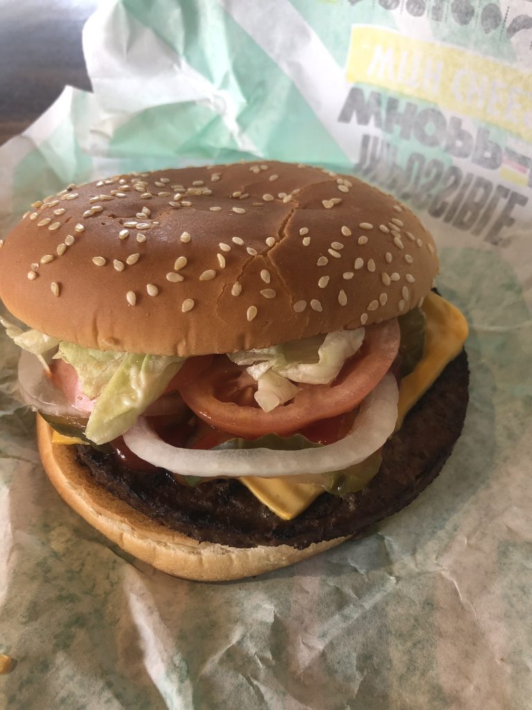 Burger King Impossible Whopper Review Really Into This