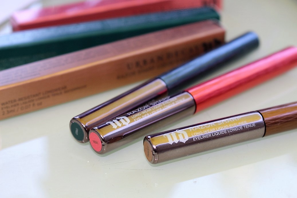 Urban Decay Razor Sharp Liquid Eyeliner Review & Swatches