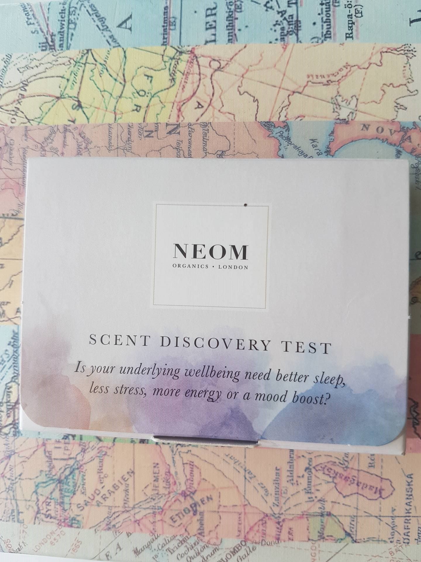 NEOM Scent Discovery Test What's Your Wellbeing Need? Really Ree