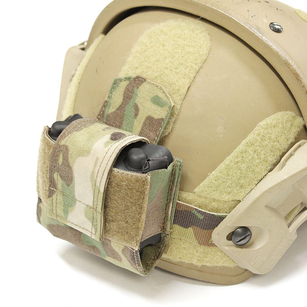 TYR Helmet Mounted 4 AA Battery Pouch REALMENT