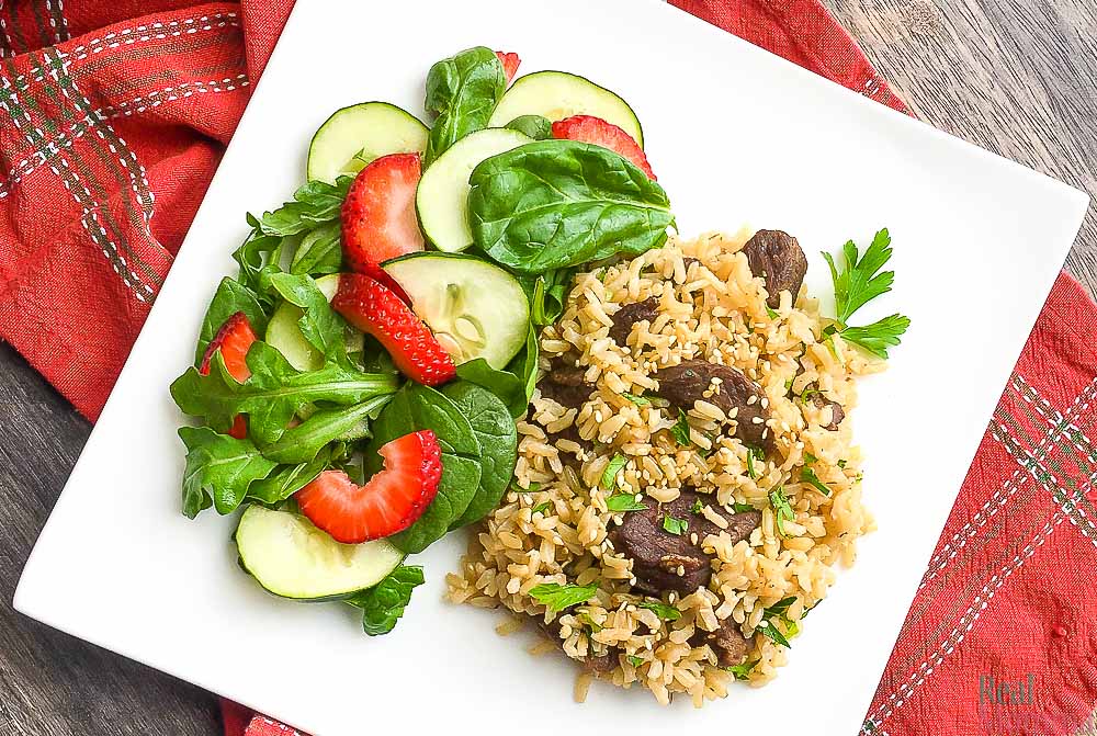 Instant Pot Asian Beef & Rice Real Momma