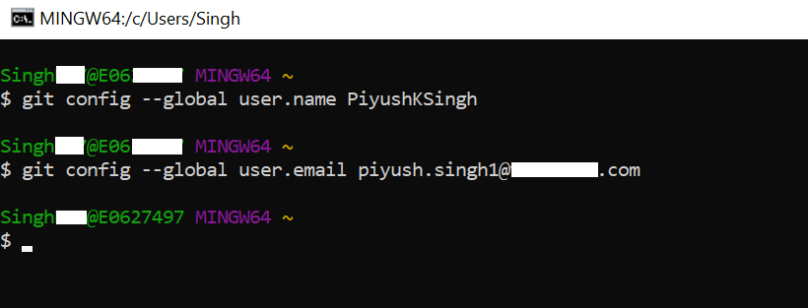 Fatal no email was given and autodetection is disabled Piyush K Singh