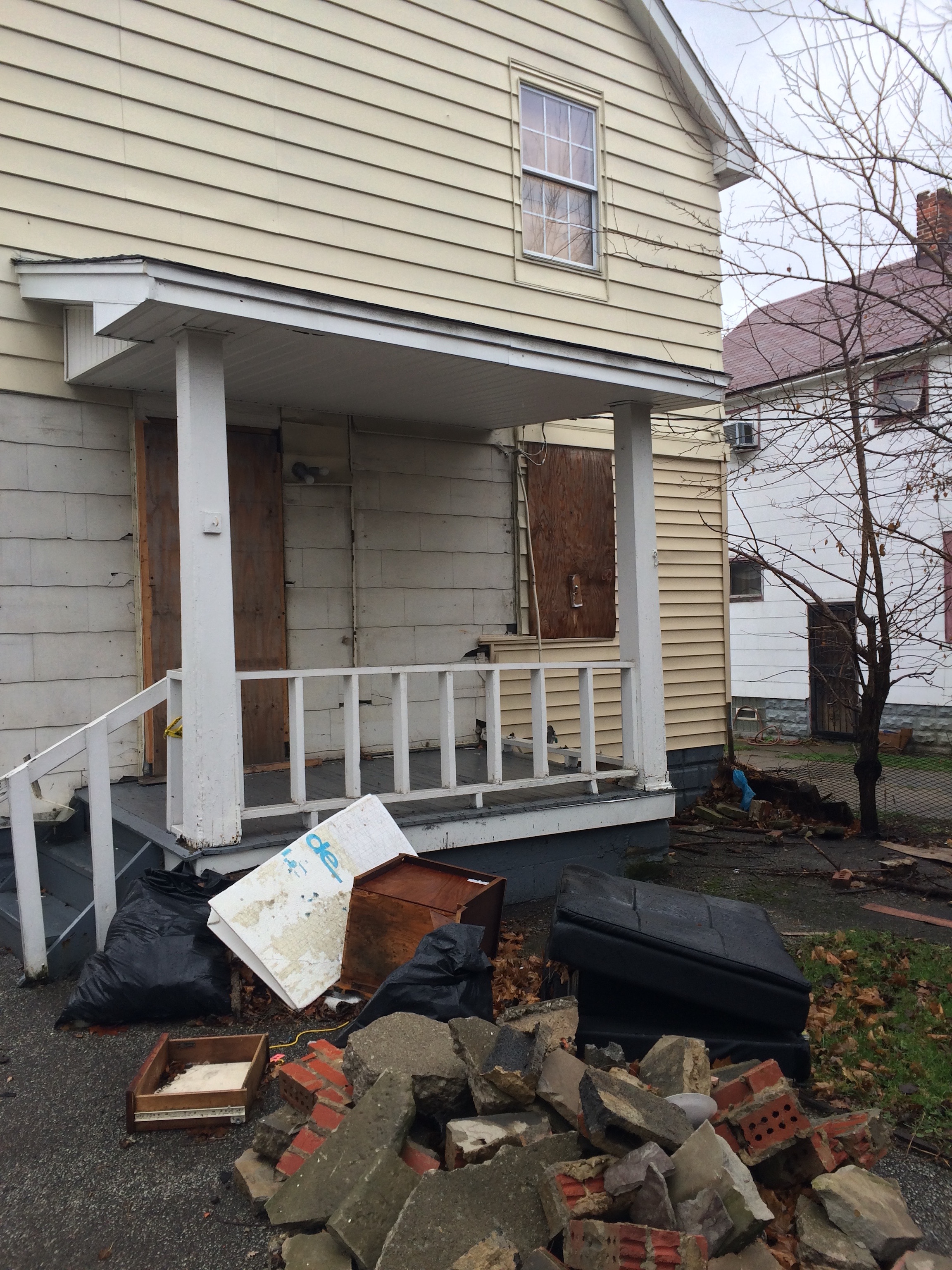 Cleveland Housing Network DESTROYING neighborhoods one house at a time