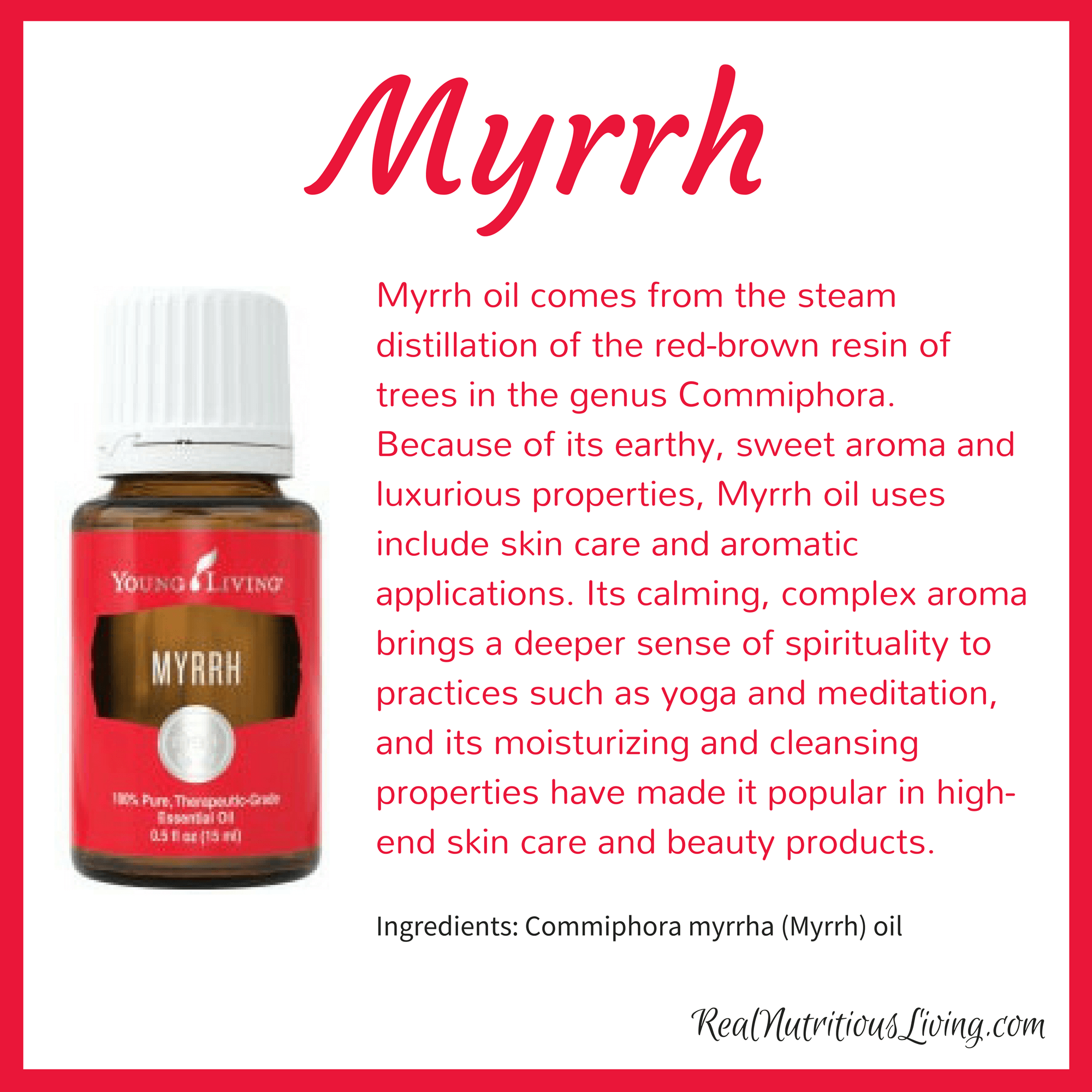 Myrrh Essential Oil Real Nutritious Living