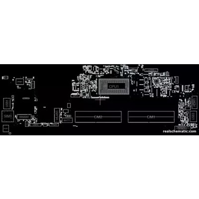 Schematic boardview Dell Latitude 5300 2-in-1 Chromebook Enterprise