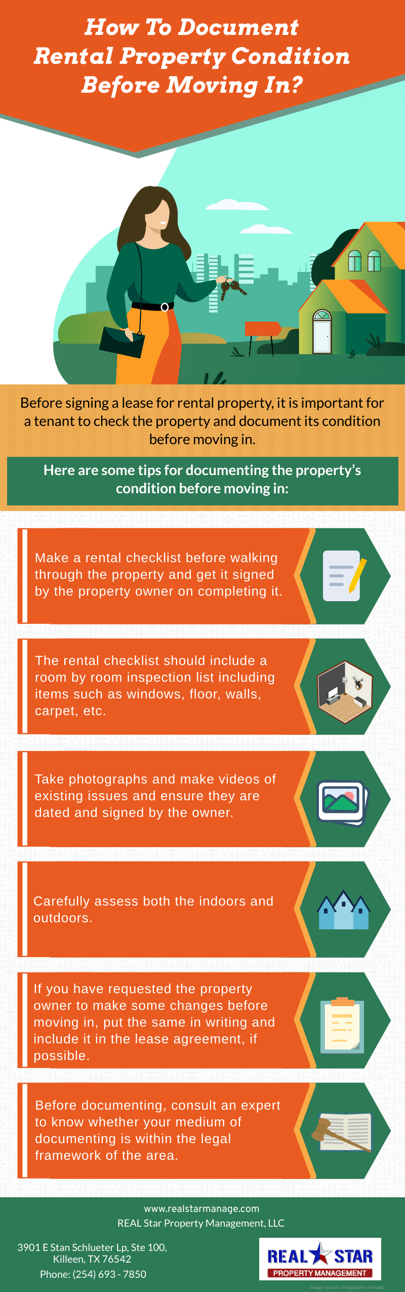How To Document Rental Property Condition Before Moving In?