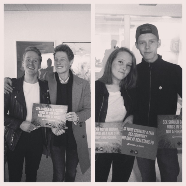 RealStars besökte Jensen Gymnasium Norra och Norra Real Realstars