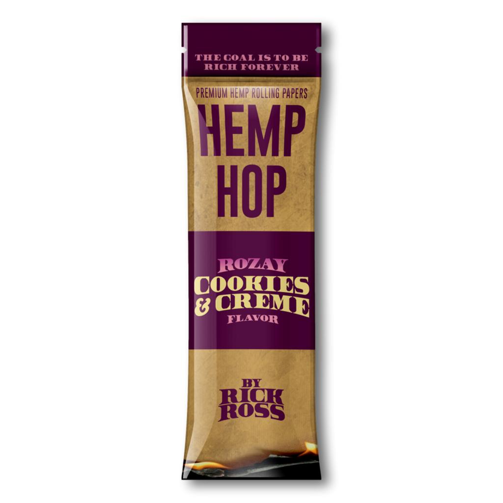 Cookies & Creme Rozay Hemp Wraps Rolling Paper Hemp Hop by Rick Ross