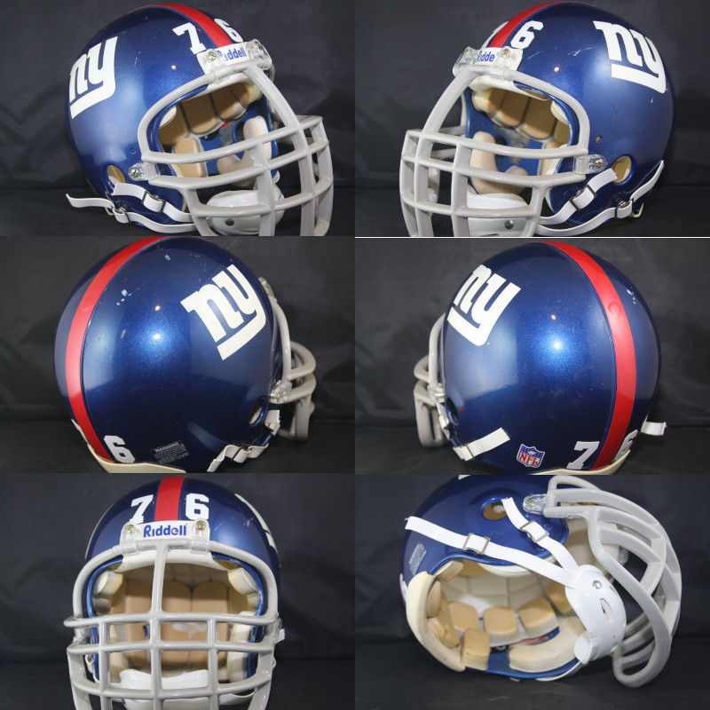 Real Stuff Sports Game Used Football Helmets
