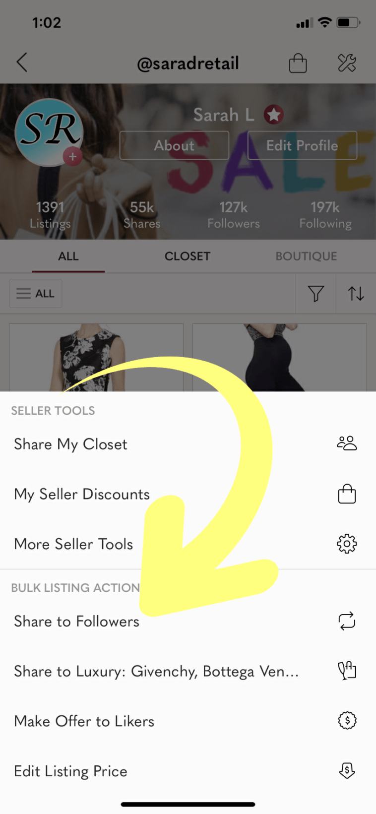 How to Share a Poshmark Closet Fast? SWAGGA Poshmark