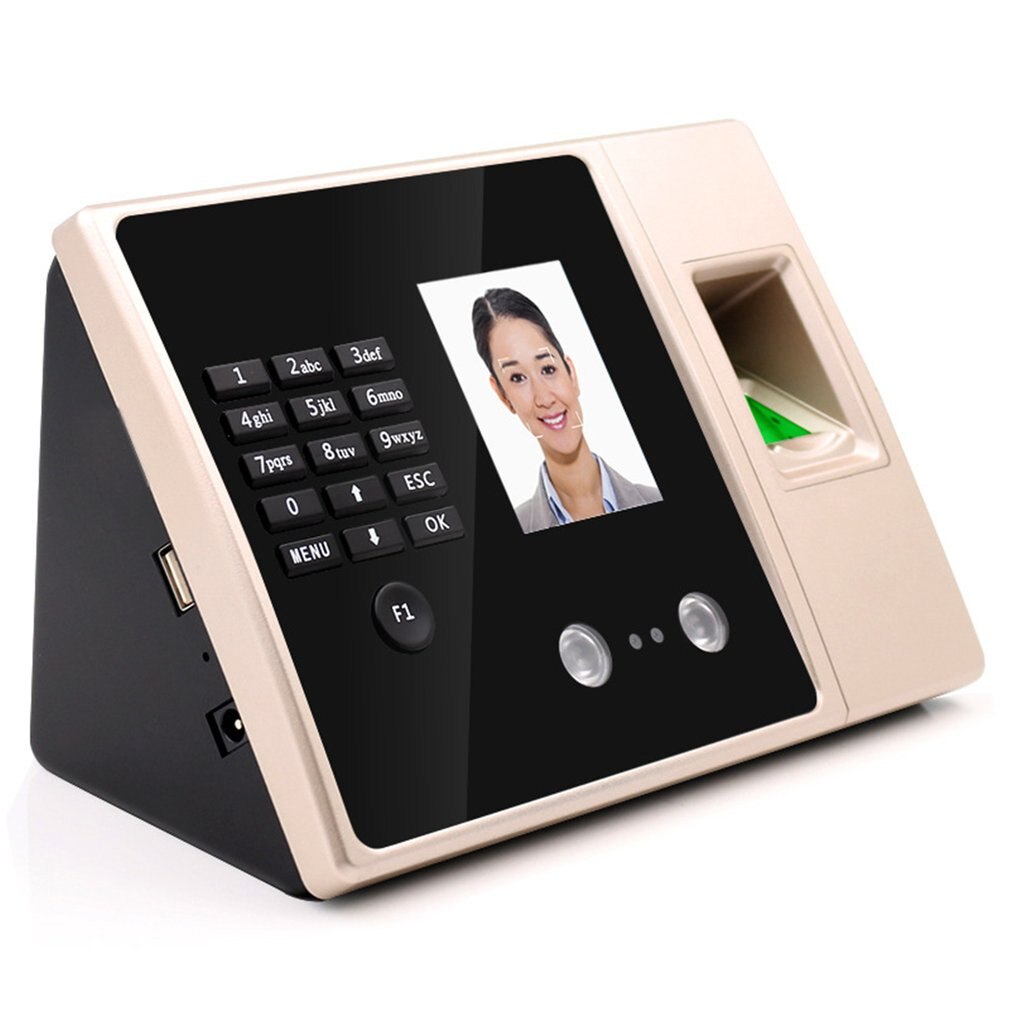 E3 Biometric Face Facial Fingerprint Recognition Time Attendance System