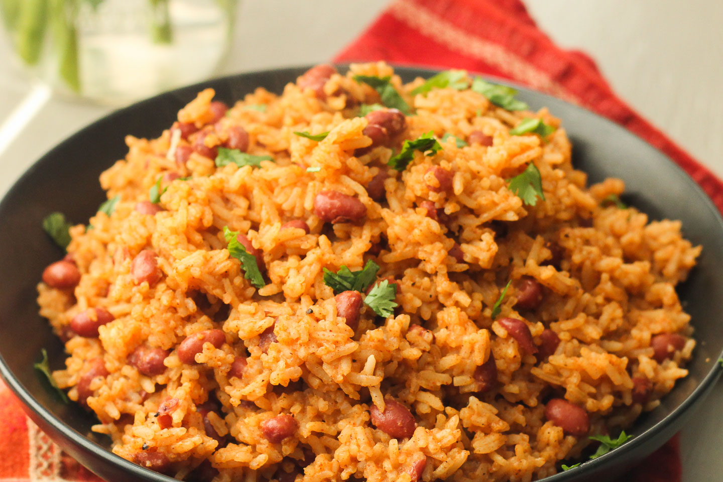 Easy Rice and Red Beans
