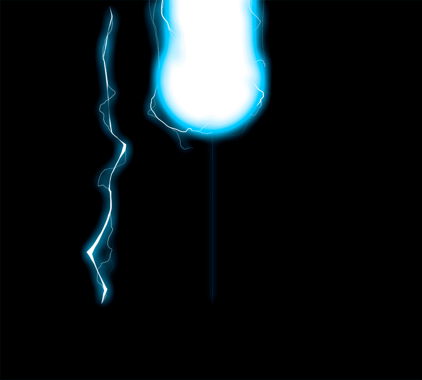 Electricity (Videos & Images) Real Time VFX