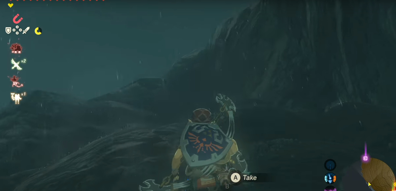 Recreating zelda botw rain Real Time VFX