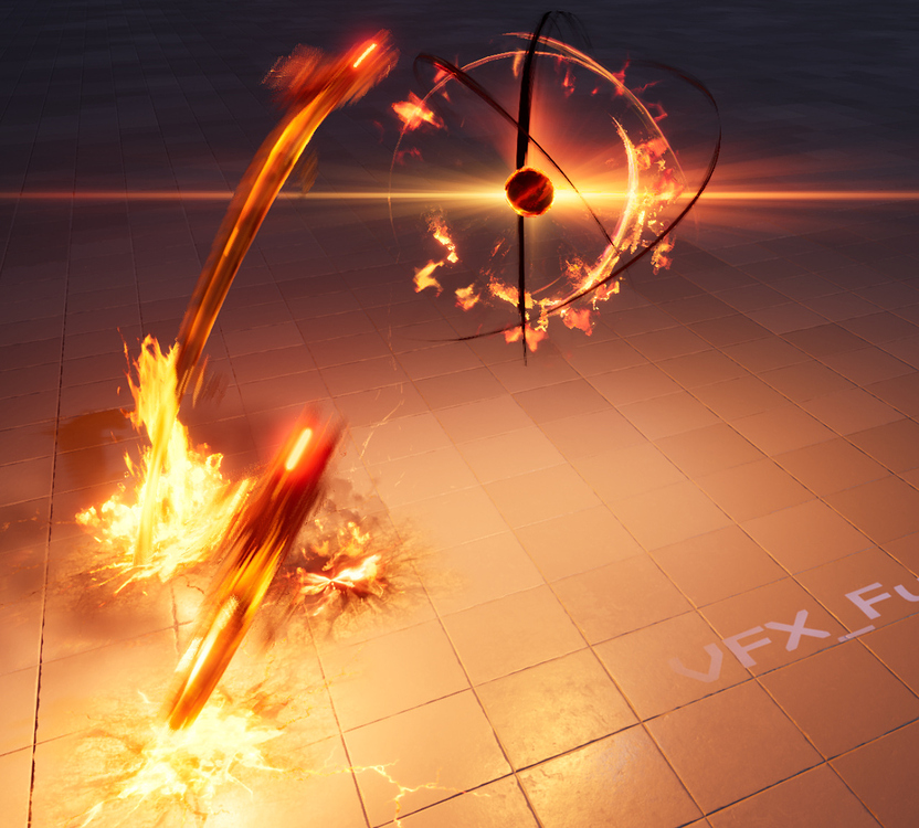 VFX UE4 Fire Dragon! Real Time VFX