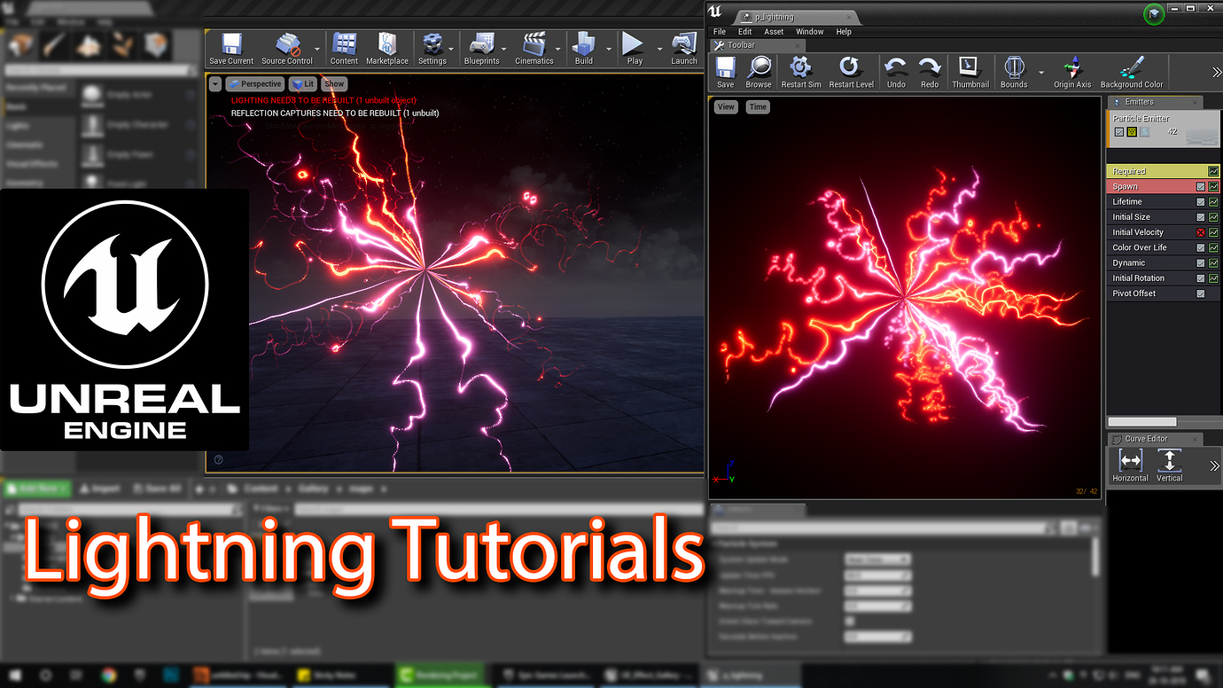 Unreal Engine Niagara VFX Tutorials Real Time VFX
