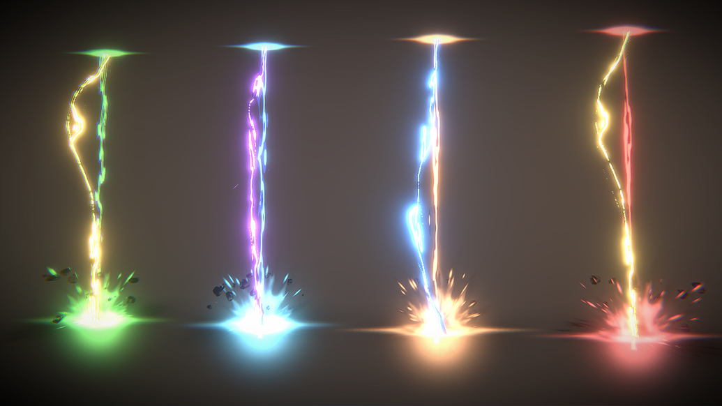 Here's Lightning Strikes made with Shader Graph and VFX Graph Real Here's Lightning Strikes made with Shader Graph and VFX Graph Real
