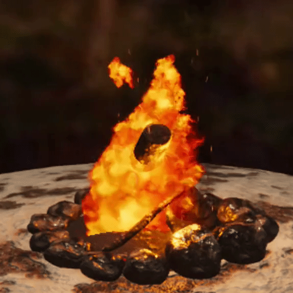 Late Campfire Real Time VFX