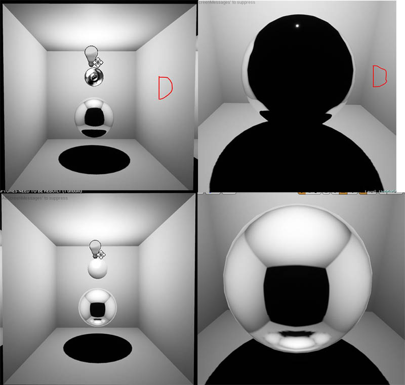 UE4 Scene capture dynamic cubemaps blur Real Time VFX