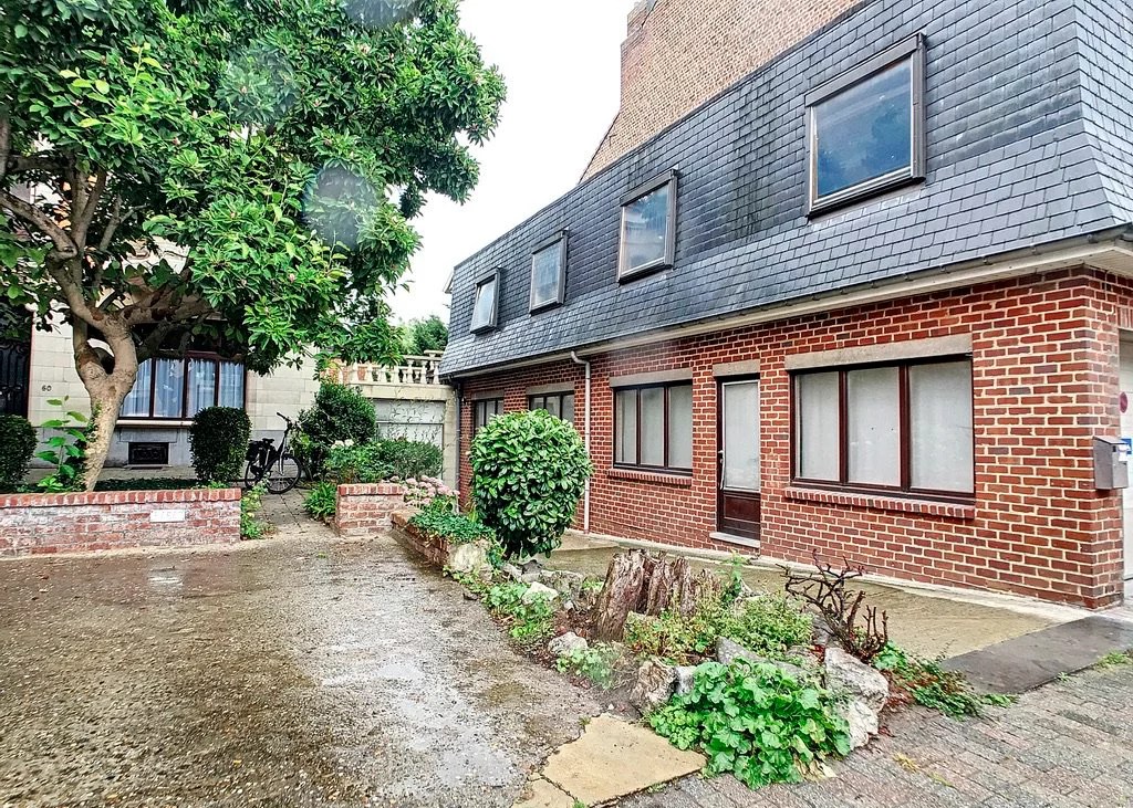 Flemish interior and antique furniture. In Belgium, a unique house