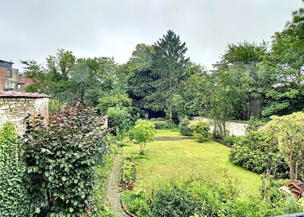Flemish interior and antique furniture. In Belgium, a unique house