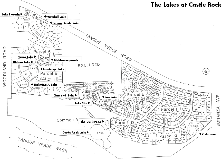 Lakes at Castle Rock neighborhood in Tucson search homes for sale