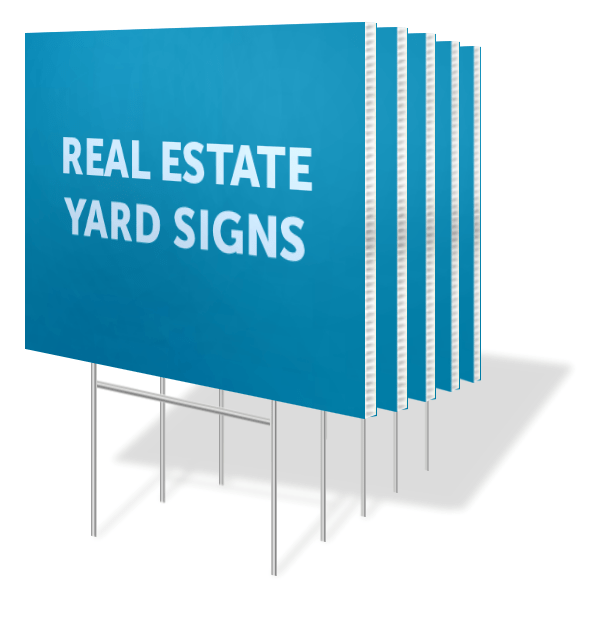 Real Estate Signs Realtor Marketing Materials Free Shipping