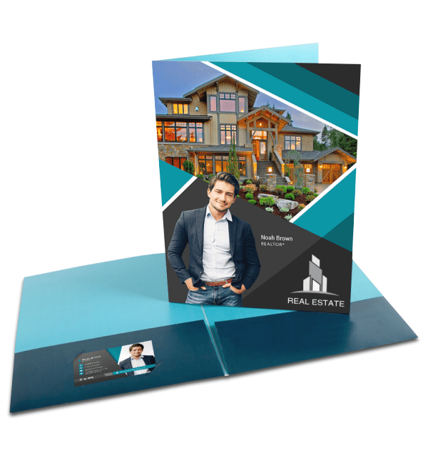 Real Estate Folder Printing Presentation Folders Realtor Folders