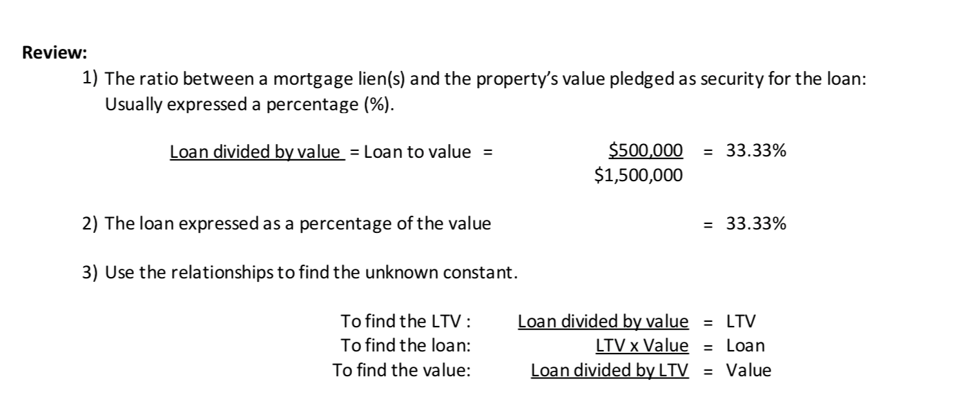 The Capitalization Approach to Property Valuation