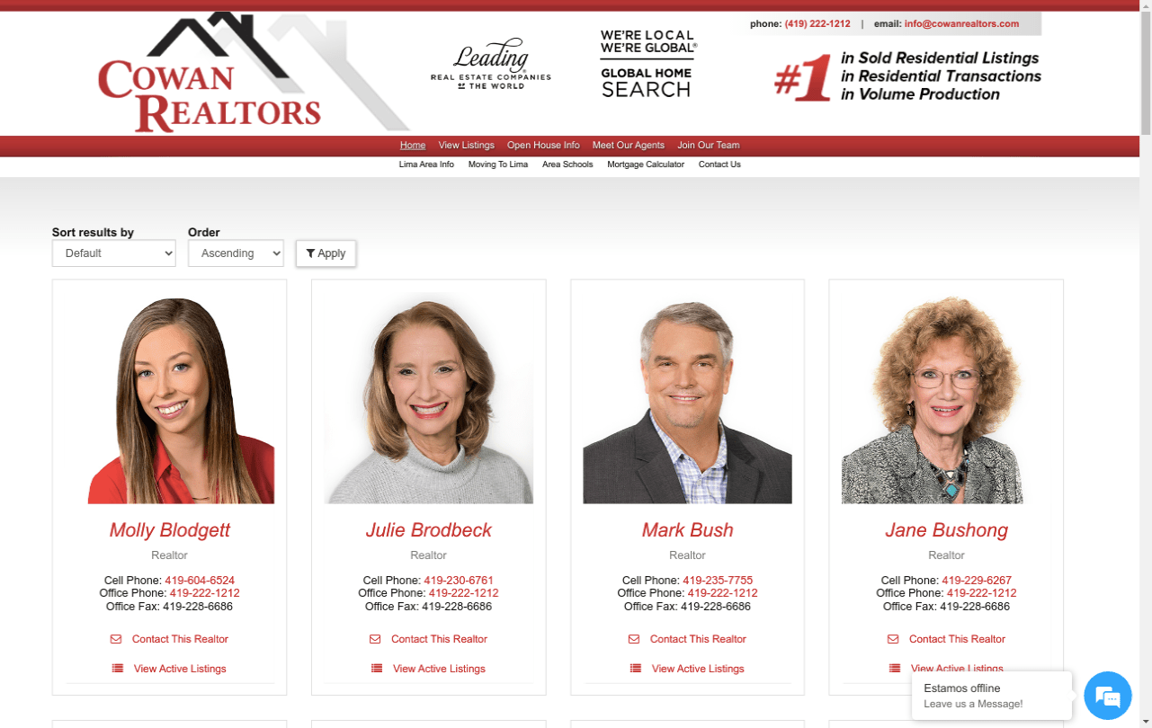 IDX Roster Premium Square Template RealtyCandy