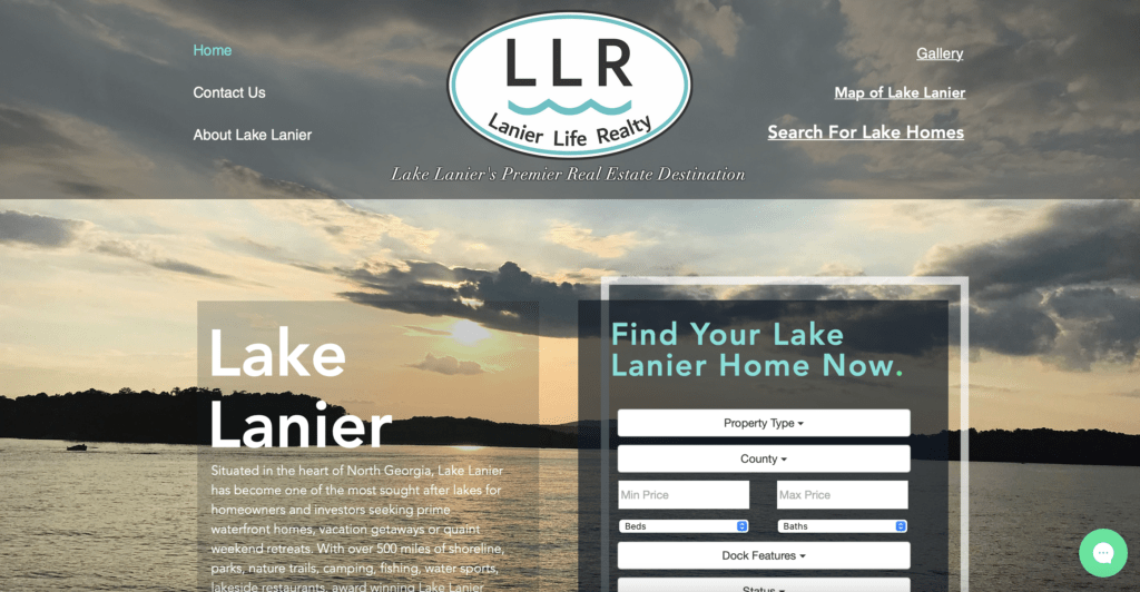 Lake Life Realty IDX Broker WIX Site