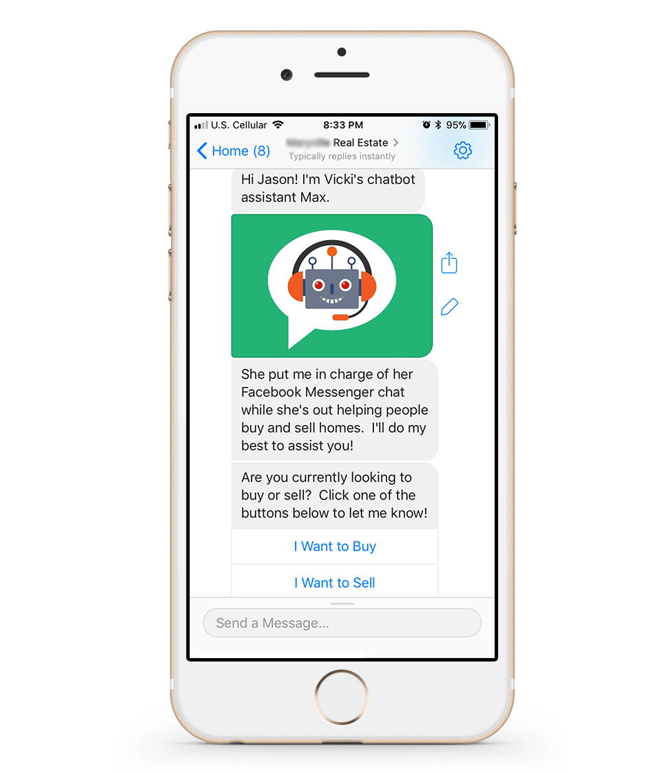 Realty Chatbot Automatically Respond to Leads in Seconds 24/7!