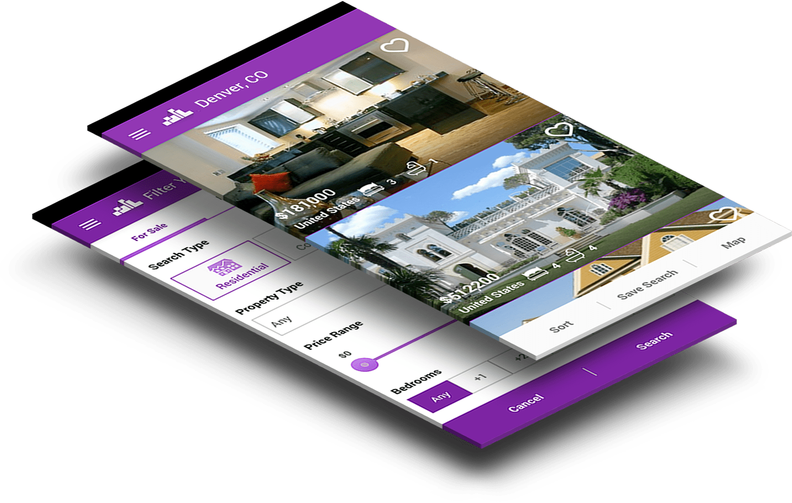 Real Estate iPhone/Android App