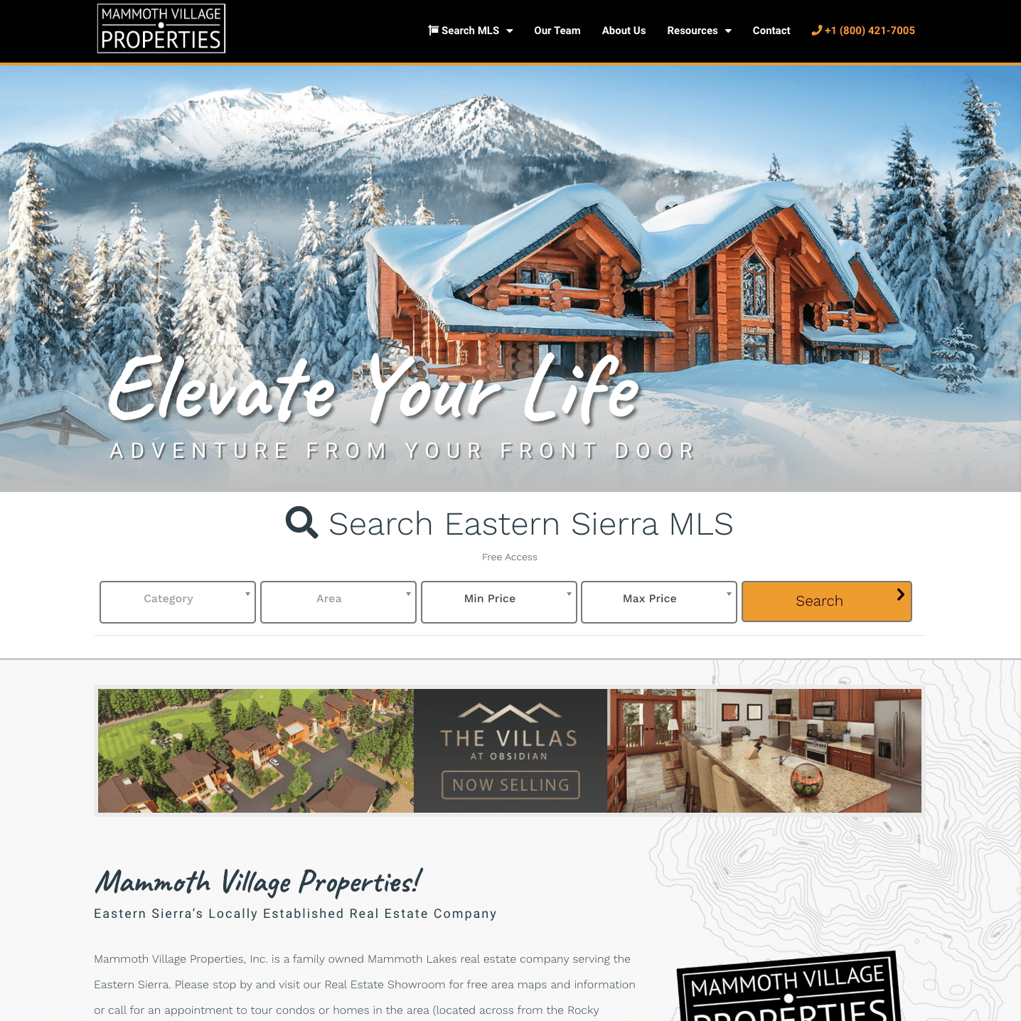 Mammoth Village Properties Realtyna Real Estate 