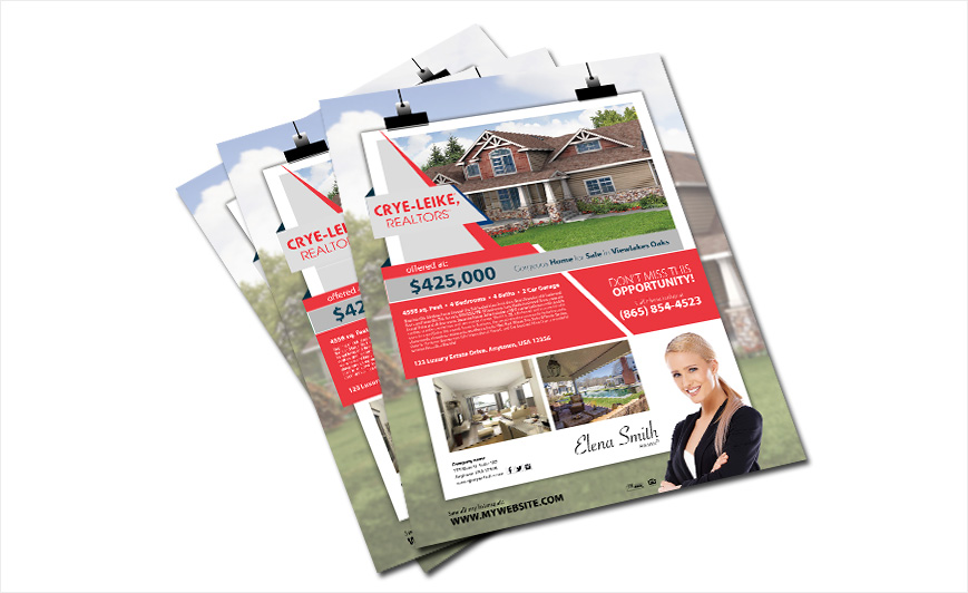 Crye Leike Realtors Flyer Realty Studio Design