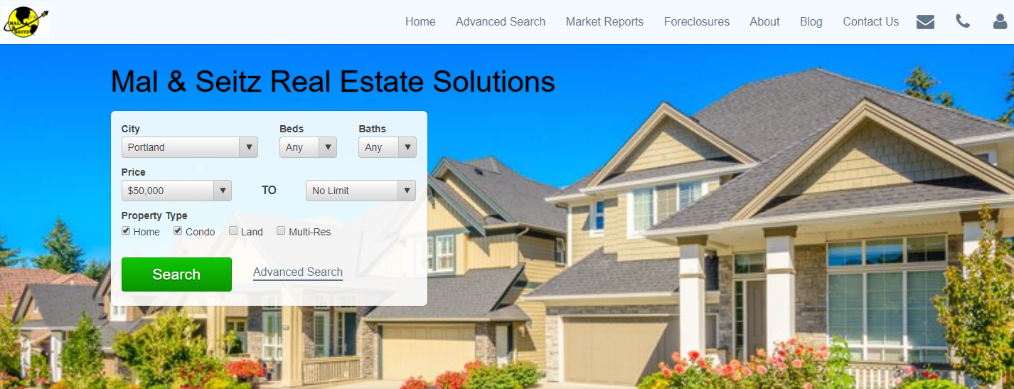 Oregon Real Estate Firm, Mal & Seitz, Launches New site