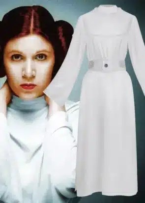 Princess Leia Star Wars White Dress Archives - Real USAJacket