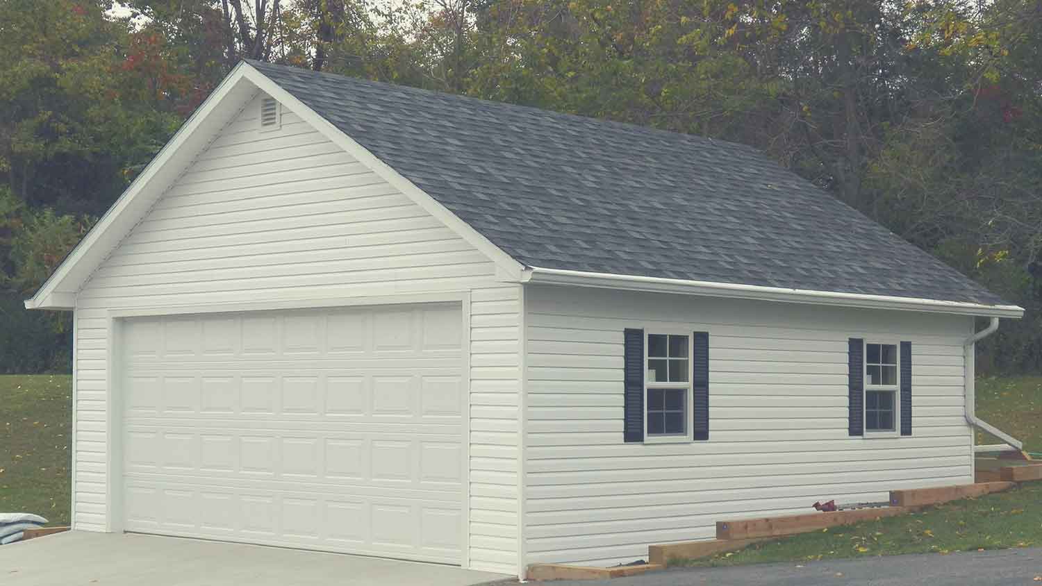 How do you count the value of a converted garage when appraising a home