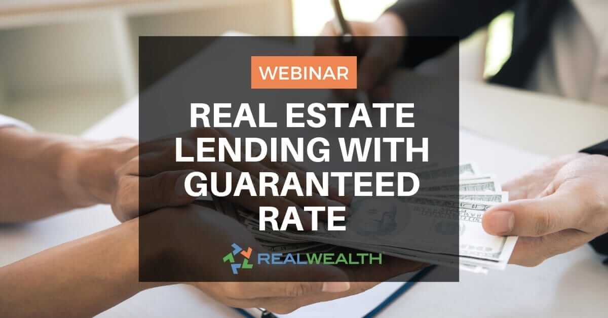 Real Estate Lending Update with Richard Advani [inar]